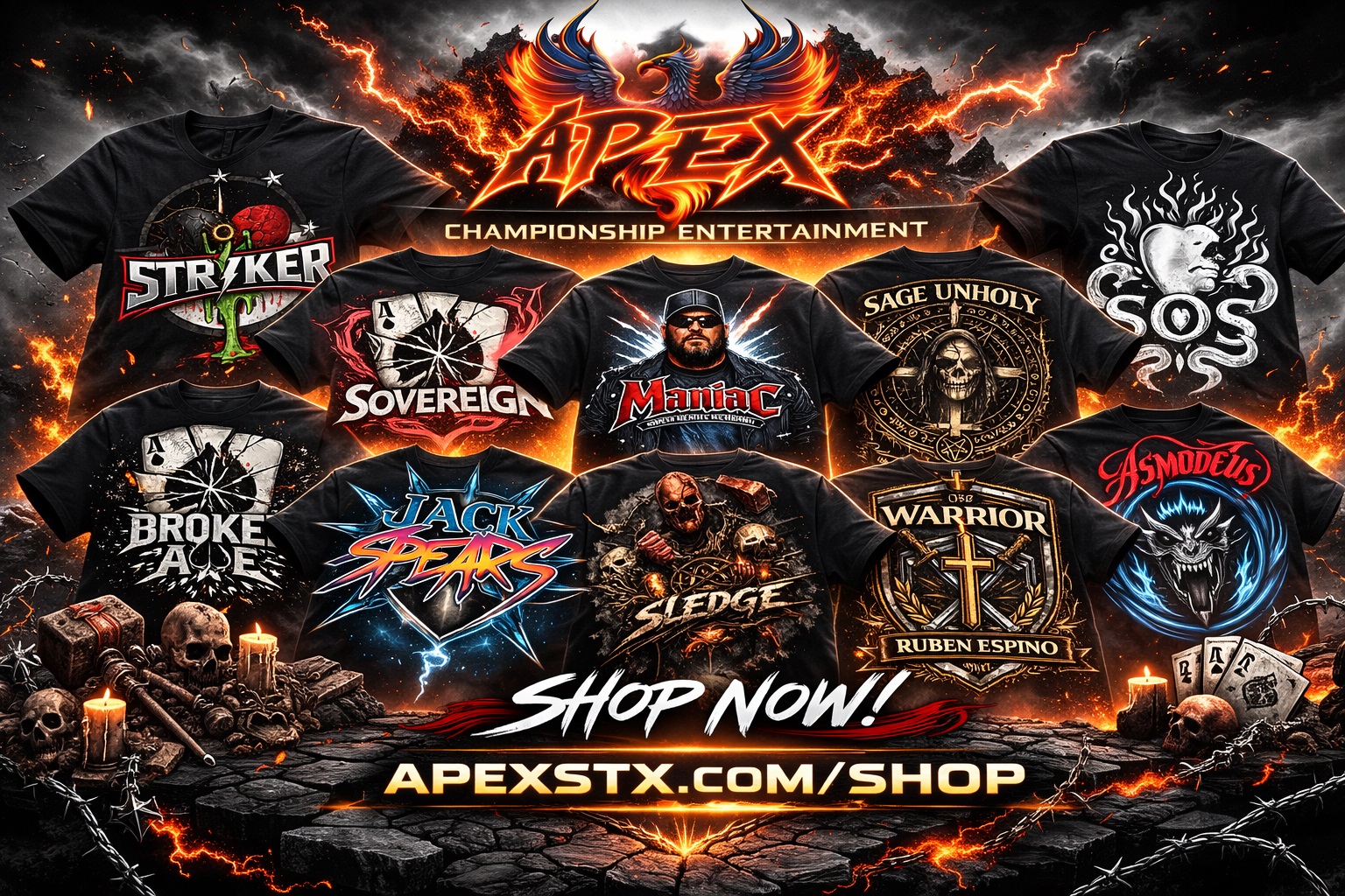 APEX Official Merchandise Collection