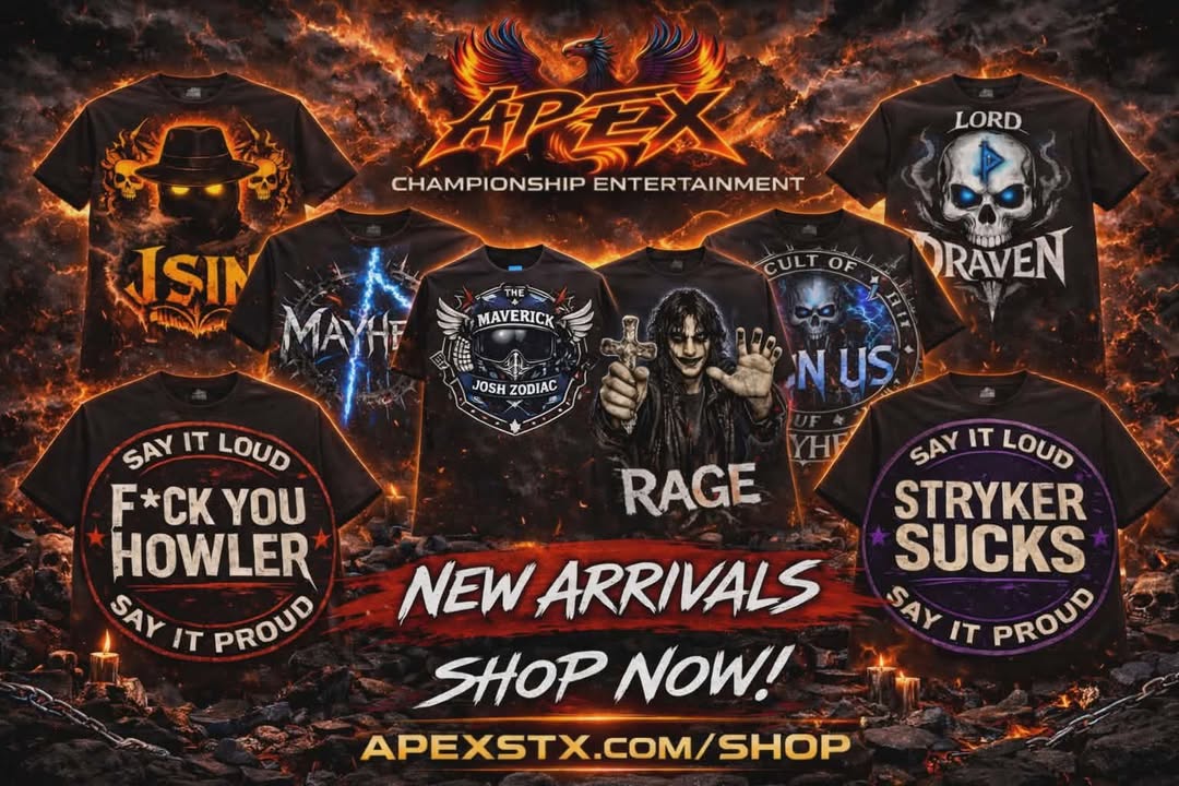 New items in the merch store dropped today. Grab one of these or any other item from the official APEX store.