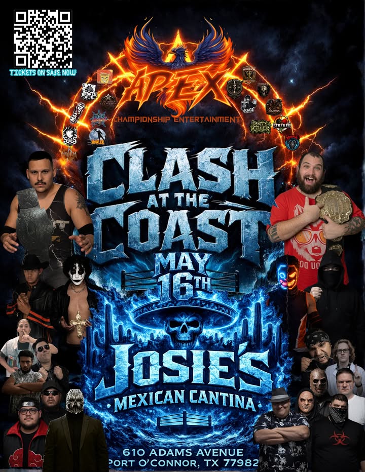 🚨 APEX WRESTLING LIVE – MAY 16TH 🚨