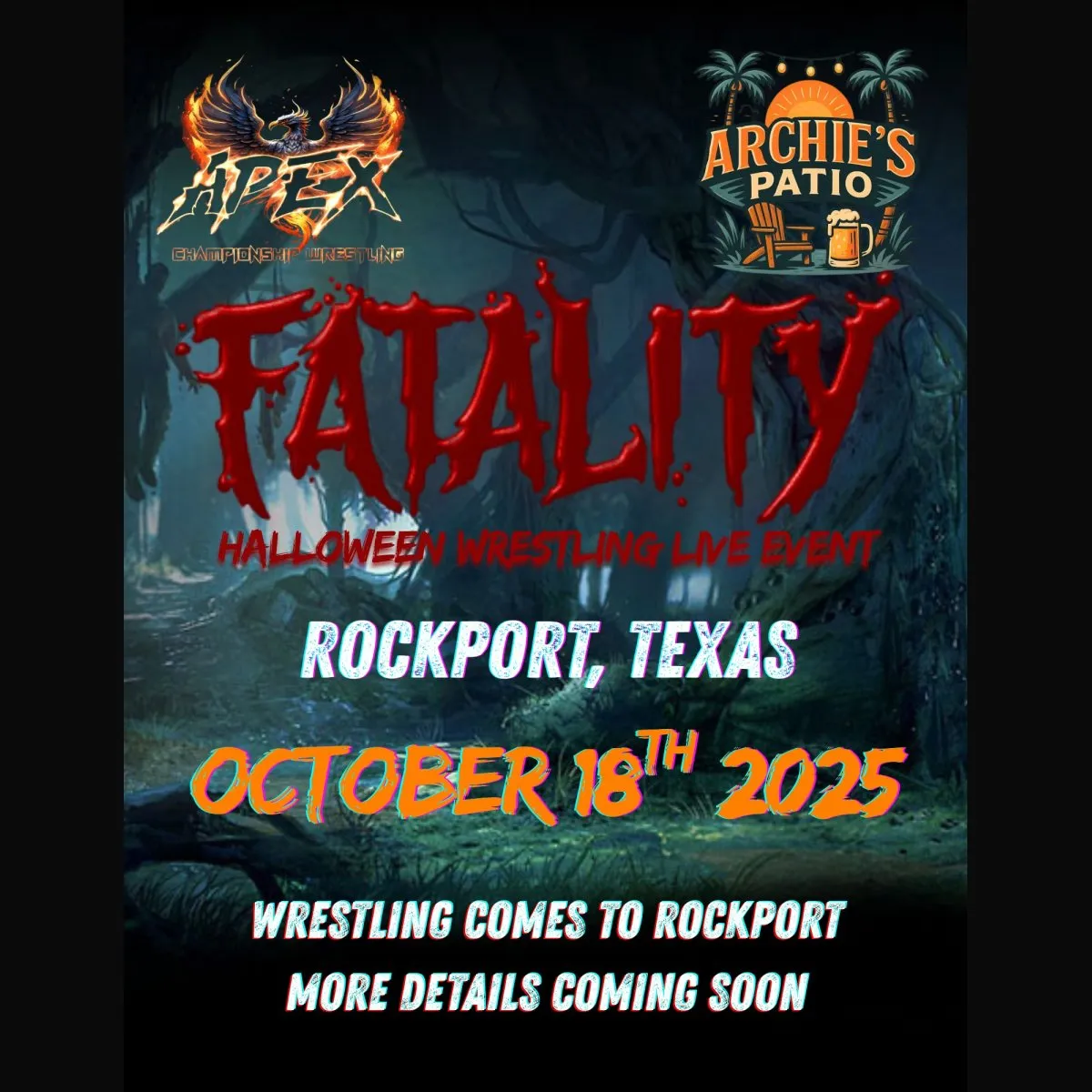 🔥👻 APEX CHAMPIONSHIP ENTERTAINMENT PRESENTS: FATALITY! 👻🔥